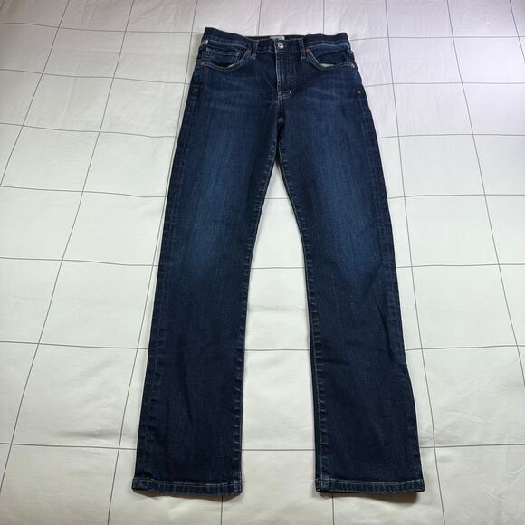 Citizens of Humanity Jeans Womens 27 Blue Skyla Cigarette Mid Rise Loveland Dark - Picture 2 of 13